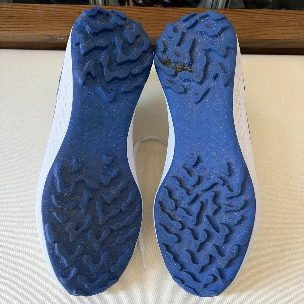 Nike React Infinity Pro 2 Men Golf Shoes Size 11.5 White Game Royal DJ5593-104 - Picture 7 of 8